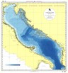 B100 Jadransko more, batimetrijska karta